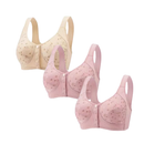 [COMPRE 2 LEVE 3] Sutiã Flora - Abertura Frontal - PROMO BUZZ 🌸