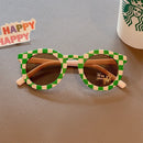 Óculos Infantil Quadriculado | Exclusivo Buzz